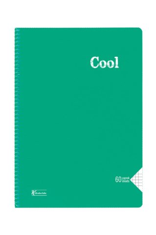 Keskin Color Cool Defter Kareli Spiralli Pp Kapak A4 40 Yaprak
