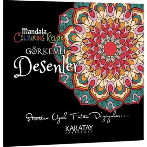 Karatay Colourıng Relax Mandala – Görkemli Desenler