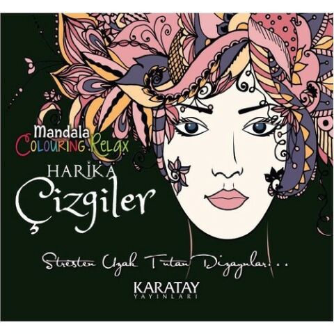 Karatay Colourıng Relax Mandala - Harika Çizgiler