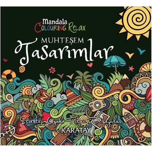 Karatay Colourıng Relax Mandala –  Muhteşem Tasarımlar