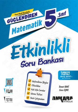 Ankara Yayıncılık 5.Sınıf Matematik Güçlendiren Etkinlikli Soru Bankası