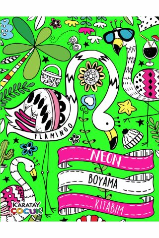 Karatay Neon Boyama Kitabım-32 Sf.(Yeni)
