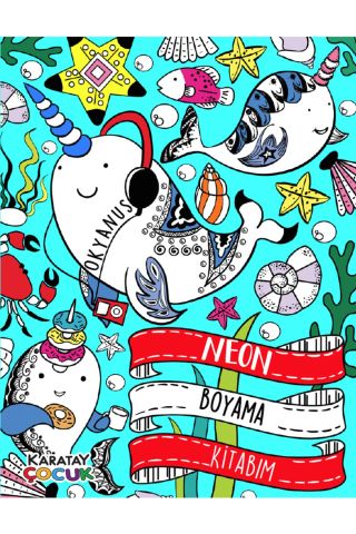 Karatay Neon Boyama Kitabım-32 Sf.(Yeni)