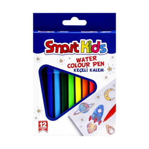 Smart Kids Keçeli Kalem 12 Renk