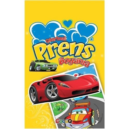 Karatay Prens Boyama Kitabı Stickerli 16 Syf (4 kitap takım)