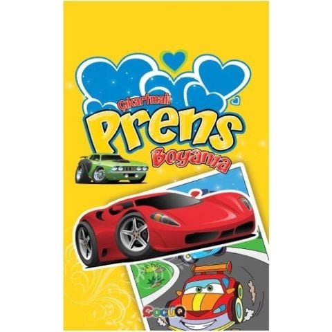Karatay Prens Boyama Kitabı Stickerli 16 Syf (4 kitap takım)