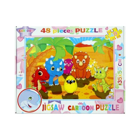Jigsaw Cartoon Puzzle 48 Parça