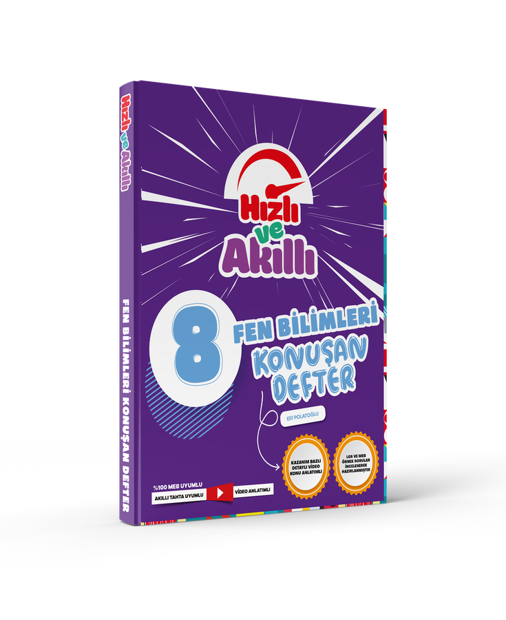 Tammat Lgs 8. Sınıf Fen Bilimleri Hızlı Ve Akıllı Defter