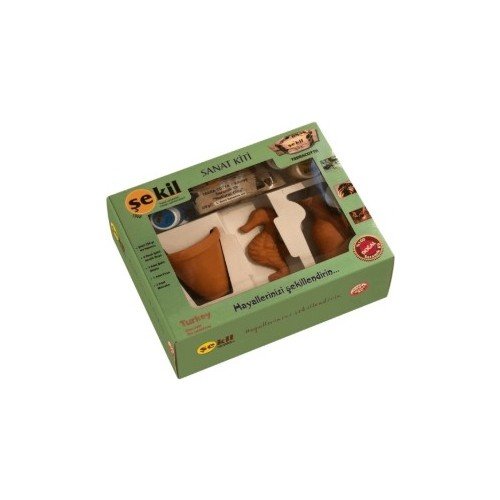 Şekil Seramik Obje Sanat Boyama Seti