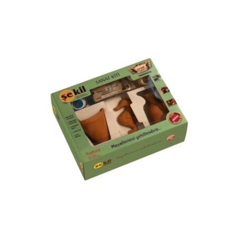 Şekil Seramik Obje Sanat Boyama Seti