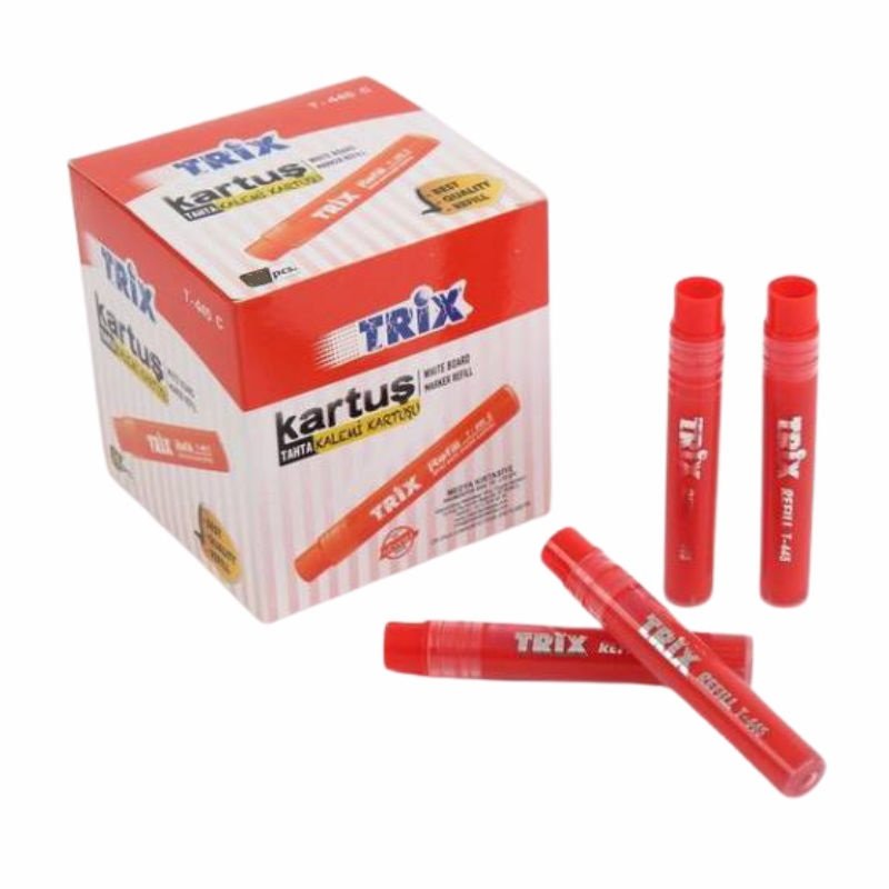 Trix Tahta Kalem Kartuşu Kırmızı T-445C