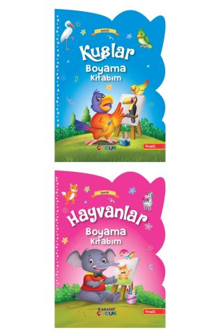 Karatay Büyük Şekilli Örnekli Kavramlar Boyama Serisi 16 SYF. (1 ADET)