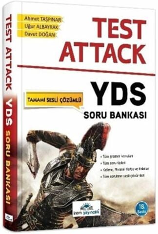 İrem Yayınları YDS Test Attack Soru Bankası
