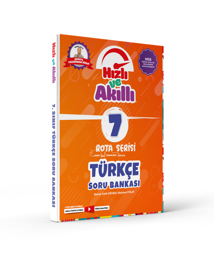 Tammat Hızlı Ve Akıllı 7. Sınıf Türkçe Rota Soru Bankası