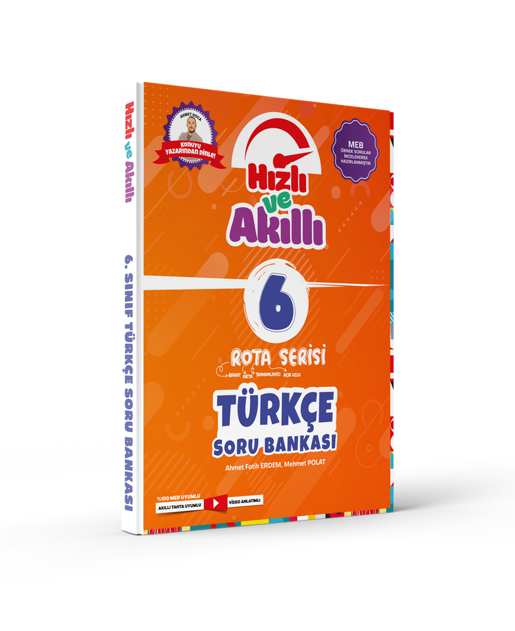 Tammat Hızlı Ve Akıllı 6. Sınıf Türkçe Rota Soru Bankası
