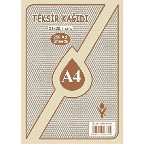 Officeline Teksir Kağıdı A4 250 Adet