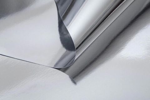 Mcolor Metalik 50x70 Fon Kartonu – Gümüş