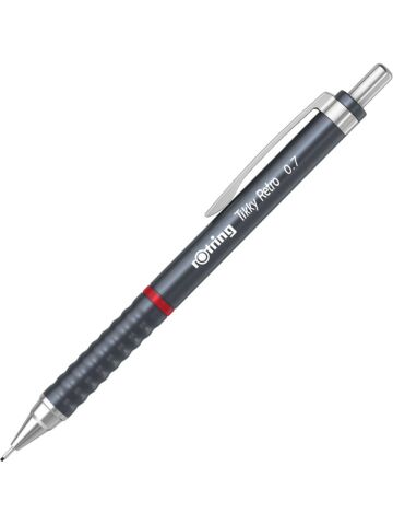 Rotring Tikky Retro Versatıl Metalik Gri 0.7 Mm