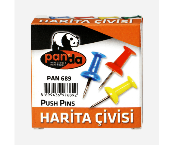 Panda Harita Çivisi 18 Li Pan689