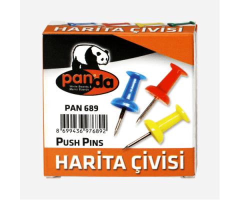 Panda Harita Çivisi 18 Li Pan689