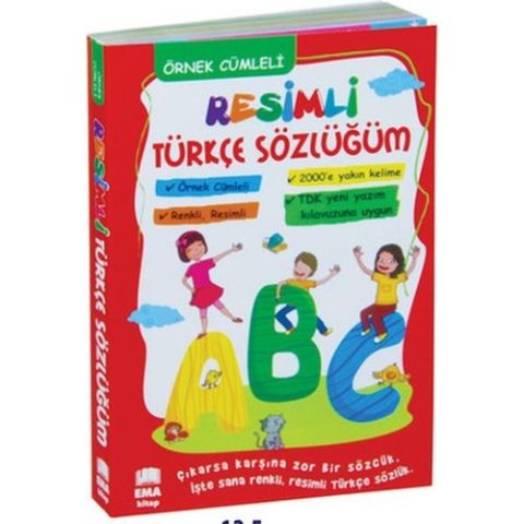 Ema Kitap Resimli Türkçe Sözlük (Örnek Cümleli)