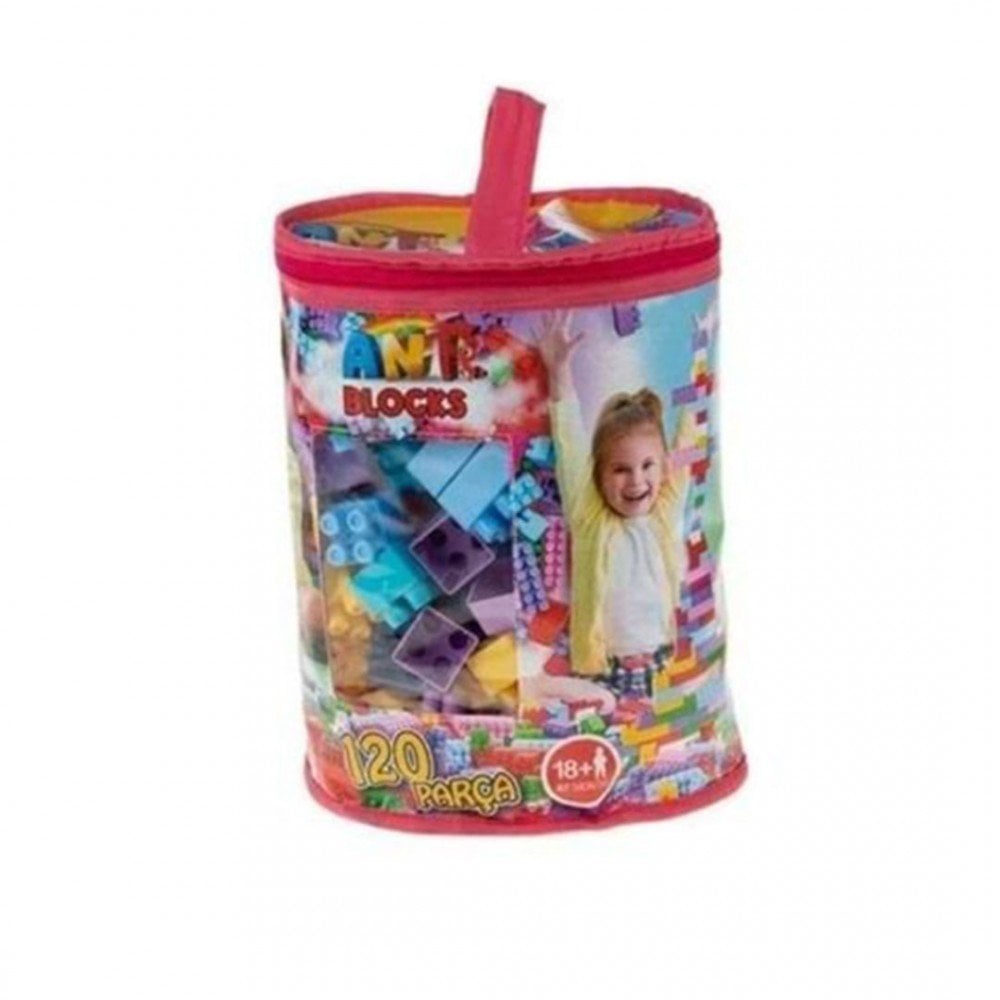 Asya Ant122 Çantalı Lego Pastel 120 Parça