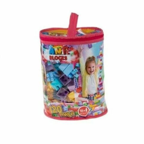 Asya Ant122 Çantalı Lego Pastel 120 Parça