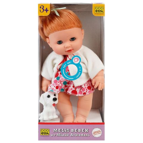 Erpa Oyuncak Melis Bebek Ve Minik Arkadaşı 30 cm