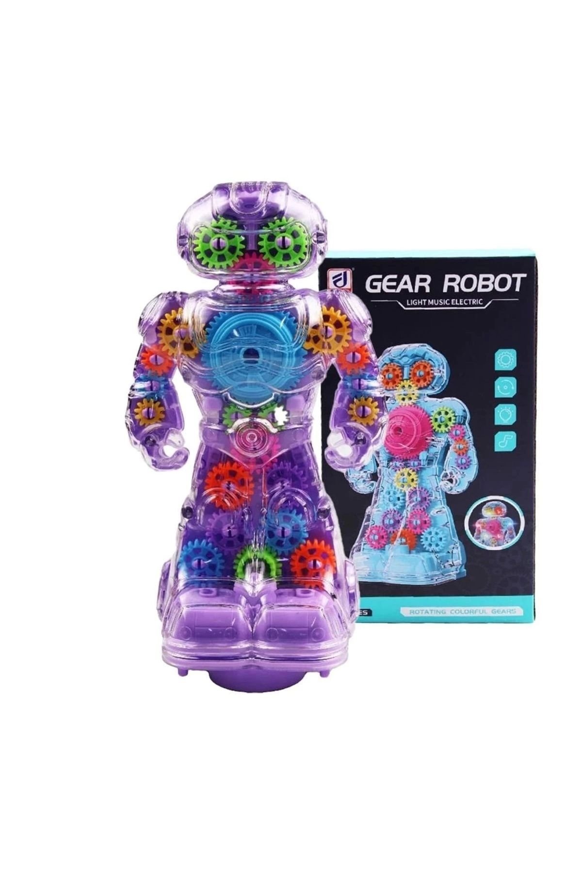 Angel Of Life Sesli ve Işıklı 360 Derece Dönen Oyuncak Robot