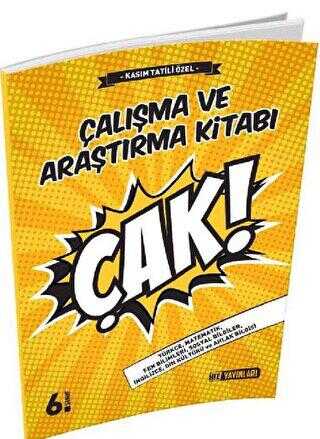 Hız Yayınları 6. Sınıf Çalışma ve Araştırma Kitabı Çak