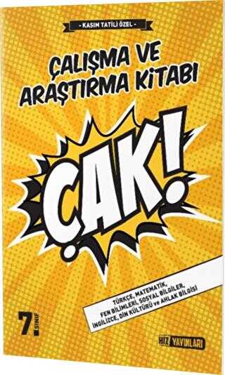 Hız Yayınları 7. Sınıf Çalışma ve Araştırma Kitabı