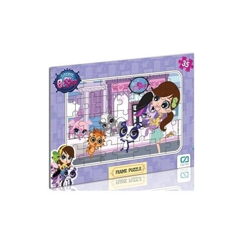CA Games Littlest Pet Shop 35 Parça Frame Puzzle