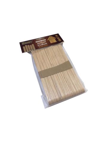 Brons Natural Geniş Ahşap Çubuklar Br-901