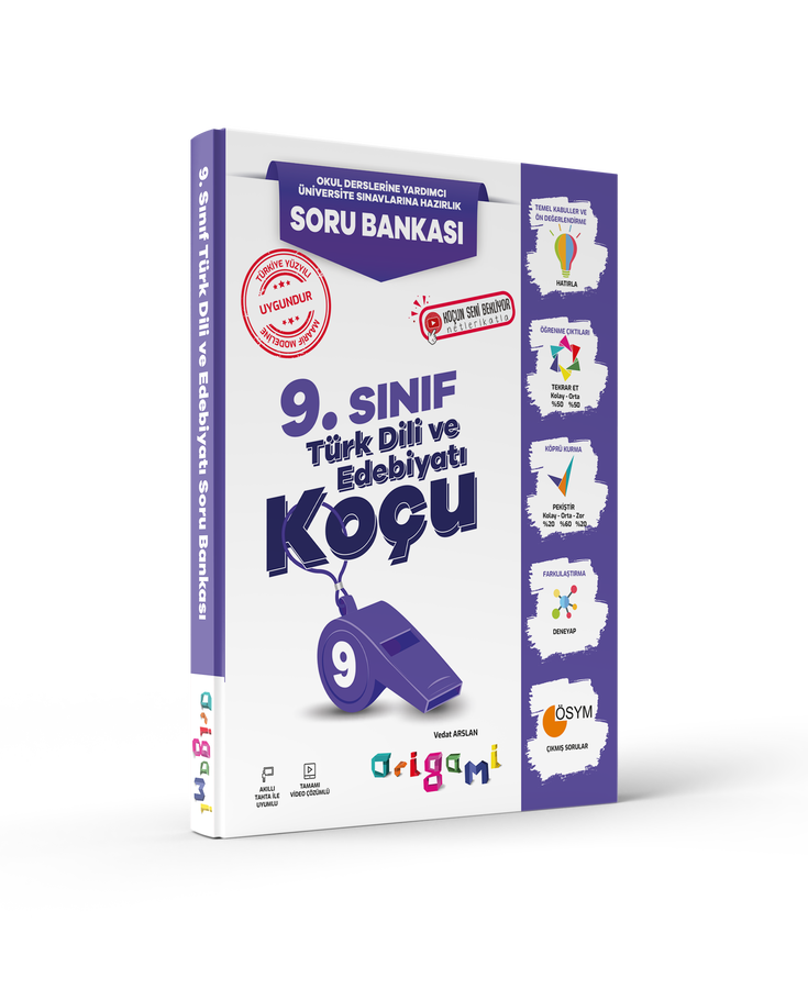 Tammat Origami 9. Sınıf Türk Dili Ve Edebiyatı Soru Bankası