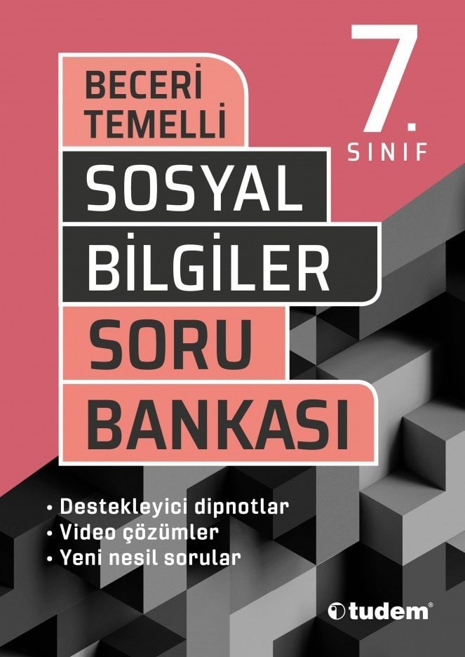 Tudem 7.Sınıf Sosyal Bilgiler Beceri Temelli Soru Bankası-2020