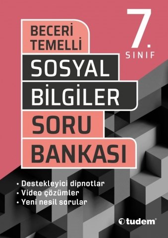 Tudem 7.Sınıf Sosyal Bilgiler Beceri Temelli Soru Bankası-2020