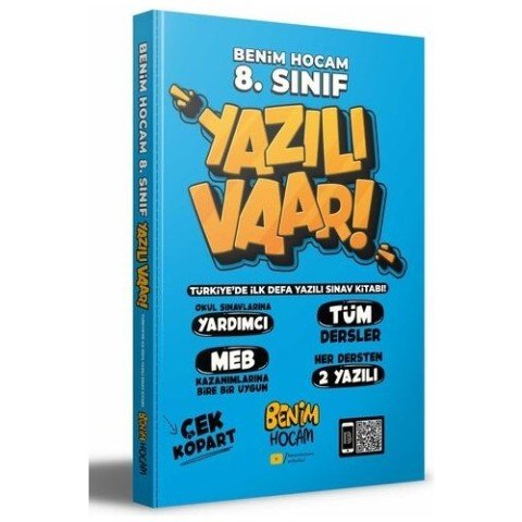 Benim Hocam 8.Sınıf Yazılı Var