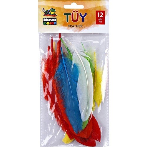 Nova Color Tüy 15 Cm.12 Ad.