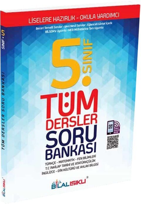 Bilal Işıklı Yayınları 5.Sınıf Tüm Dersler Soru Bankası