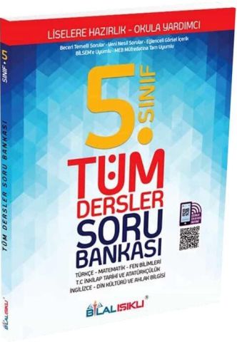 Bilal Işıklı Yayınları 5.Sınıf Tüm Dersler Soru Bankası