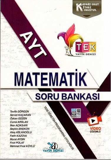 YAYIN DENİZİ AYT MATEMATİK SORU BANKASI