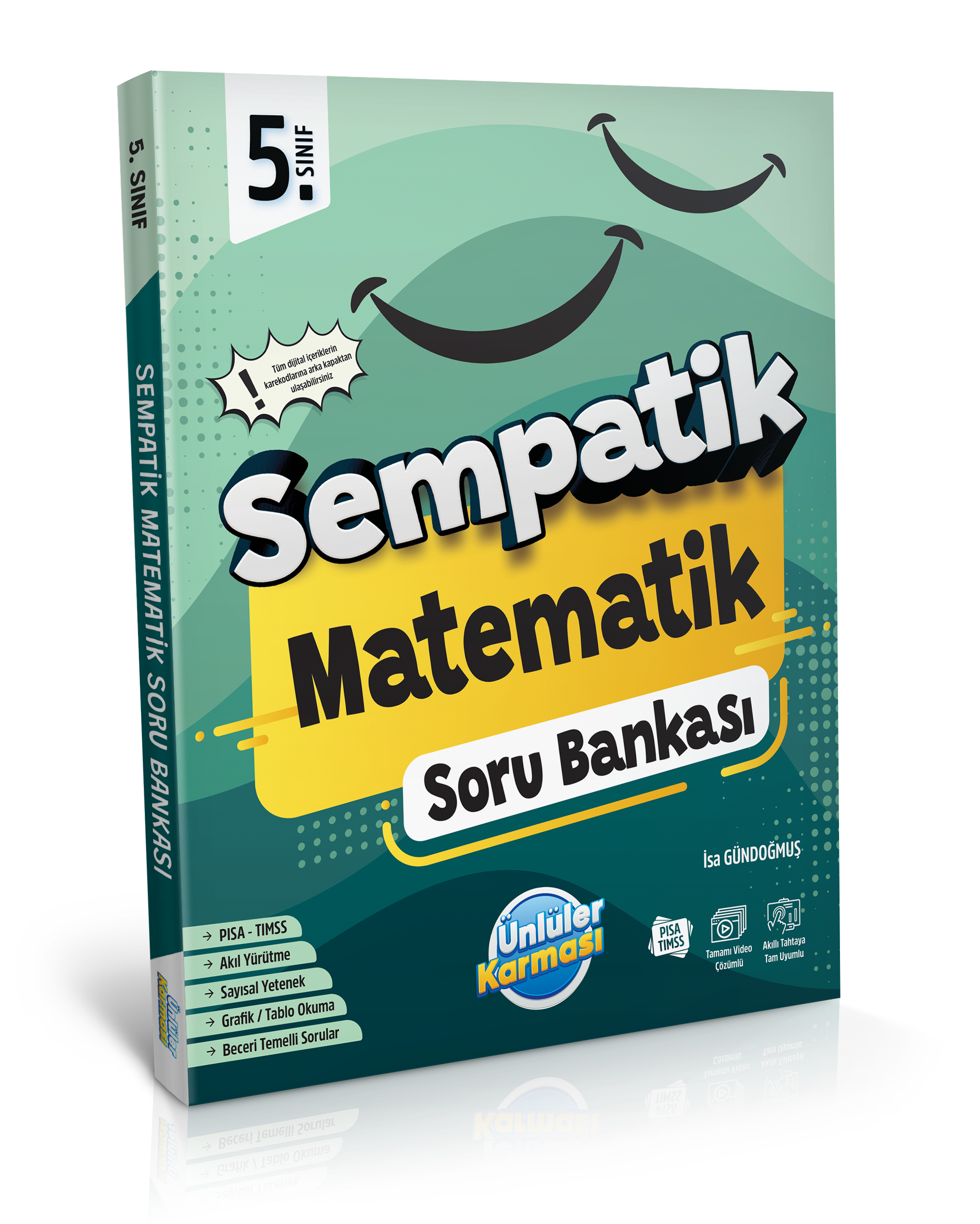 Ünlüler Yayınları Sempatik 5. Sınıf Matematik Soru Bankası (2024-2025)