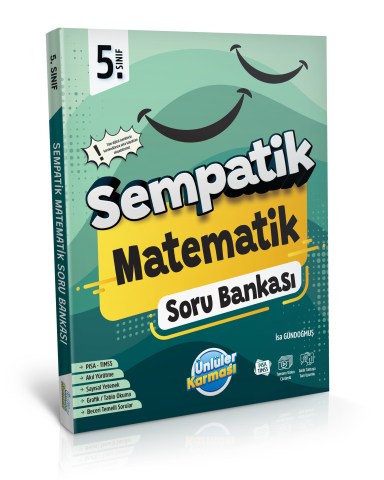 Ünlüler Yayınları Sempatik 5. Sınıf Matematik Soru Bankası (2024-2025)