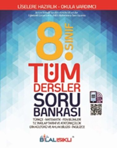 Bilal Işıklı Yayınları 8.Sınıf Tüm Dersler Soru Bankası