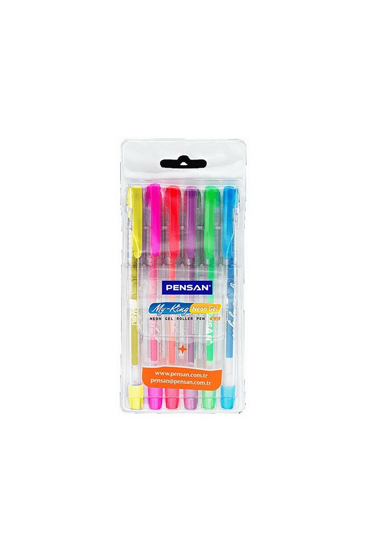 PENSAN 6 RENK NEON JEL KALEM