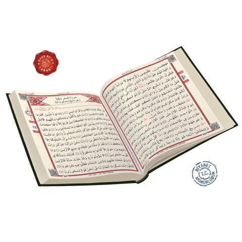 Merve Yayınları Kur'an-I Kerim Bilgisayar Hatlı Mühürlü (Cami Boy)