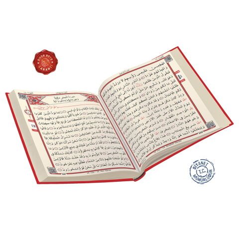 Merve Yayınları Kur'an-I Kerim Bilgisayar Hatlı Mühürlü (Orta Boy)