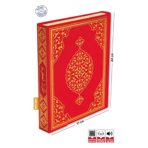 Merve Yayınları Kur'an-I Kerim Bilgisayar Hatlı Mühürlü (Orta Boy)