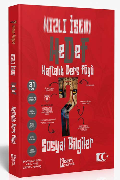 İsem 2025 Hızlı İsem 7. Sınıf Sosyal Bilgiler Haftalık Ders Föyü