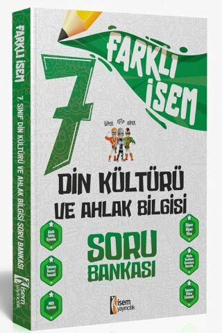 İsem 2025 Farklı İsem 7. Sınıf Din Kültürü Soru Bankası